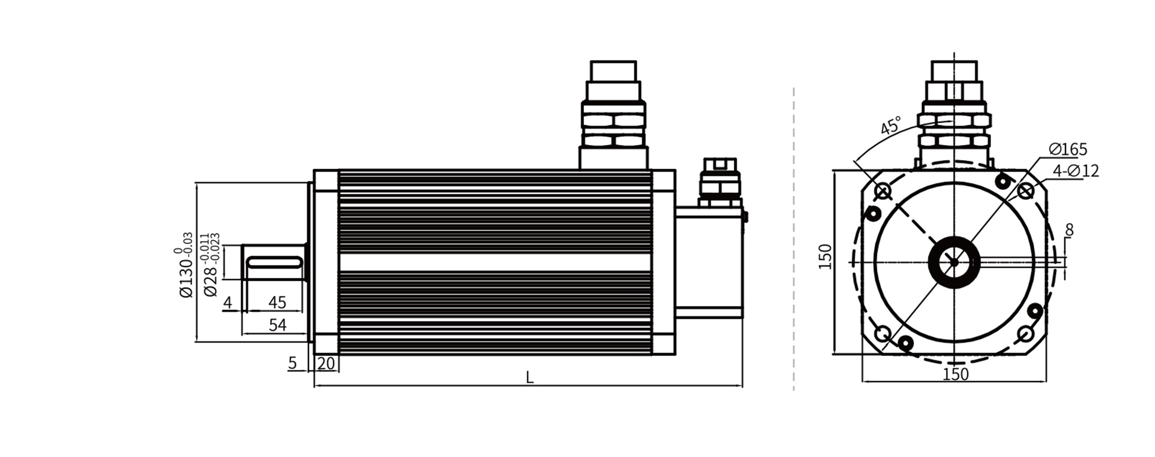 150 Explosion-proof servo motor