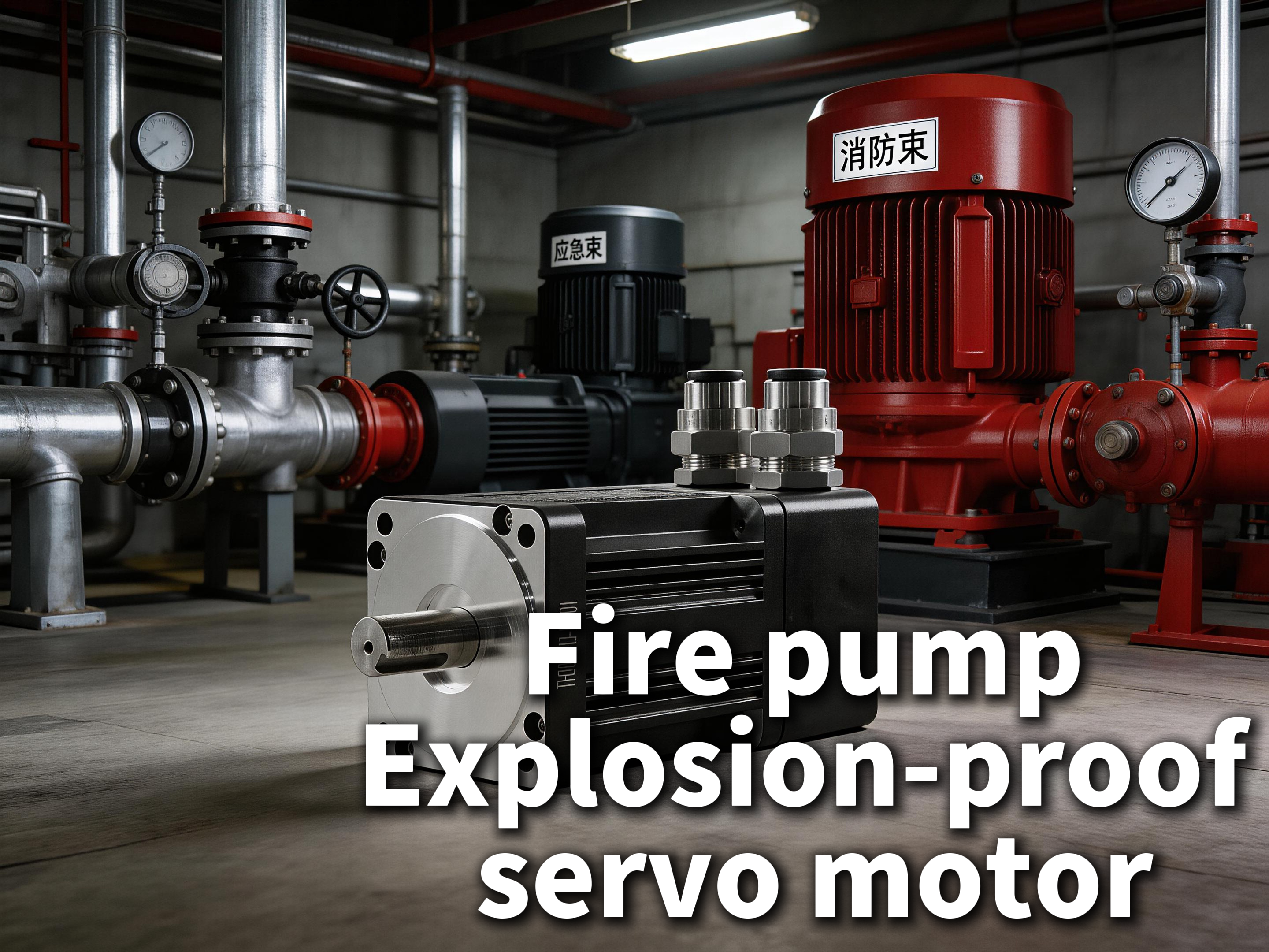 What Happens When The Motor Driving Your Fire Pump Fails at The Critical Moment? Explosion-Proof Servo Motors Provide The Answer